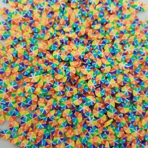 Посыпка фимо конфетти Карамелька разноцветная